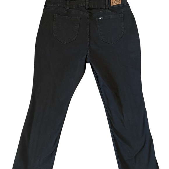 Lee Women's Boot Cut Jeans - Dark Black - Picture 5 of 5